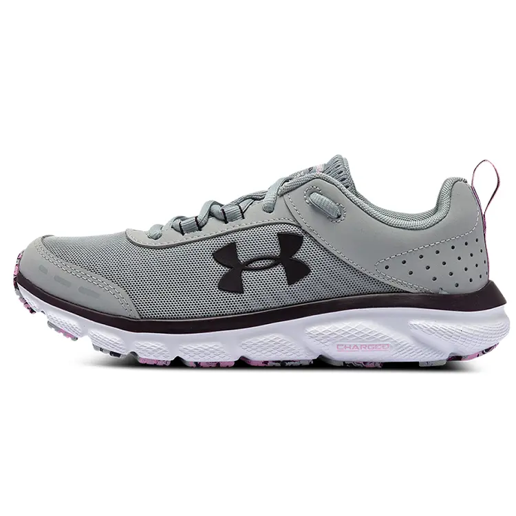 

Кроссовки Charged Assert 8 женские с низким верхом, современные серые Under Armour