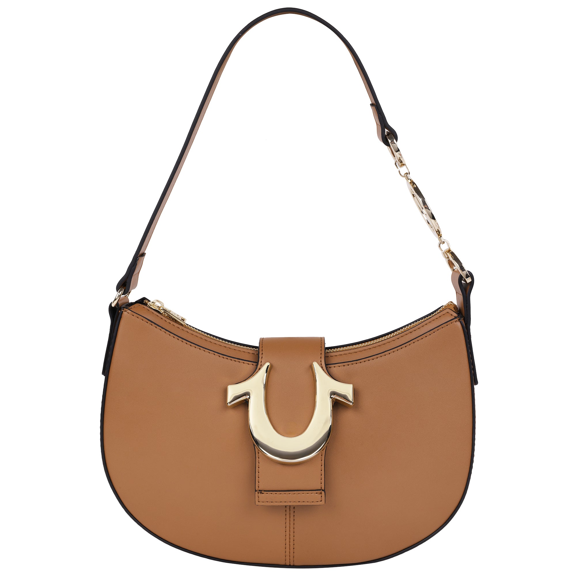 

Сумка-хобо Crescent с ремешком-подковой True Religion, Cognac