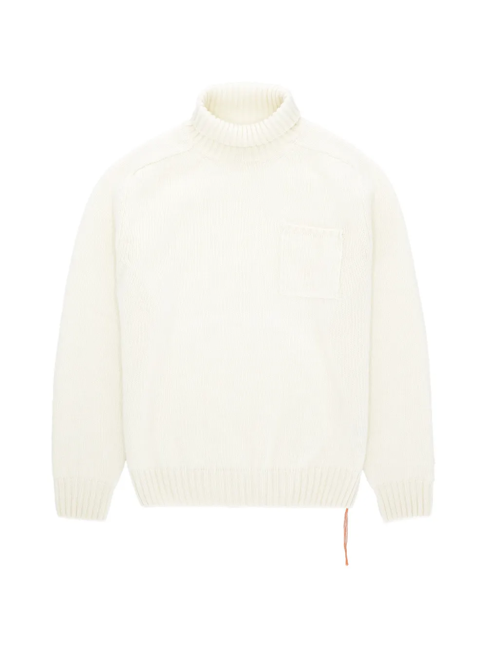 

Водолазка в рубчик с карманом Mallory Fortela, бежевый