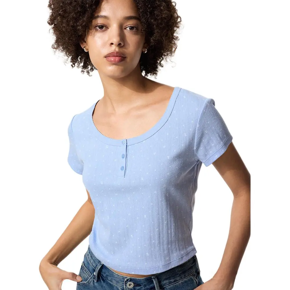 

Футболка женская UNIQLO, светло-голубой, Синий, Футболка женская UNIQLO, светло-голубой