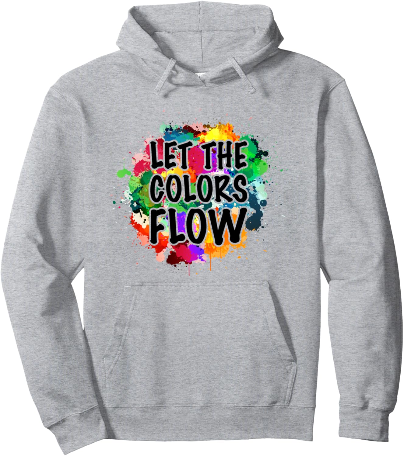 

Худи для художника, серая, для живописи жидкими красками на холсте Paint Injection Accessories