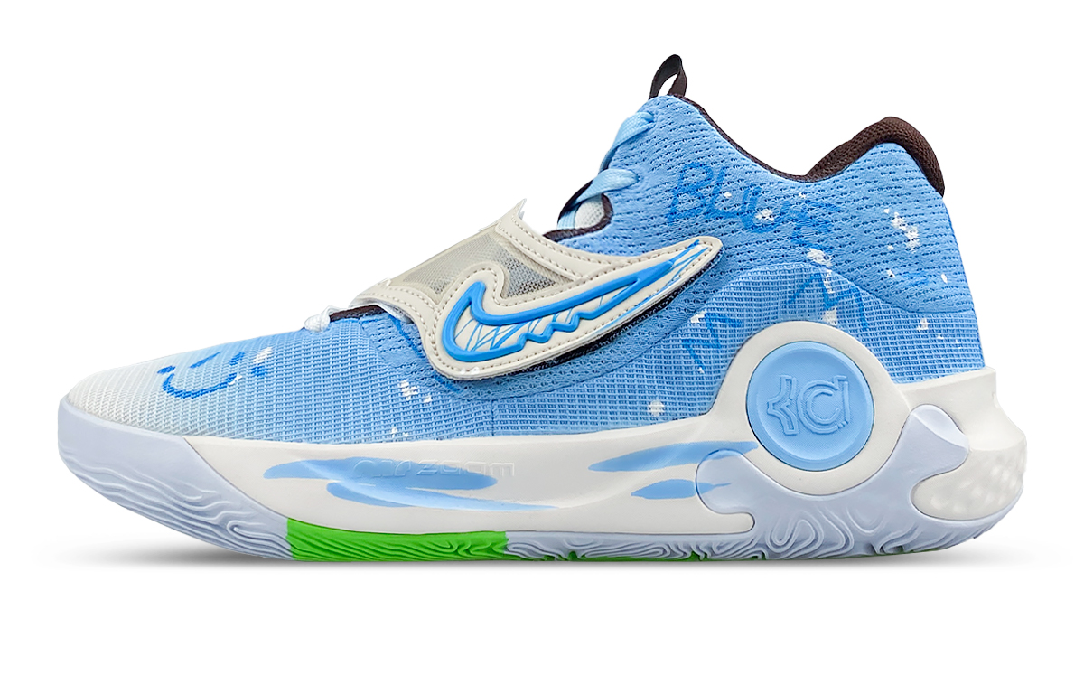 

Nike Баскетбольные кроссовки KD Trey 5 X Low Top мужские, белые, синие