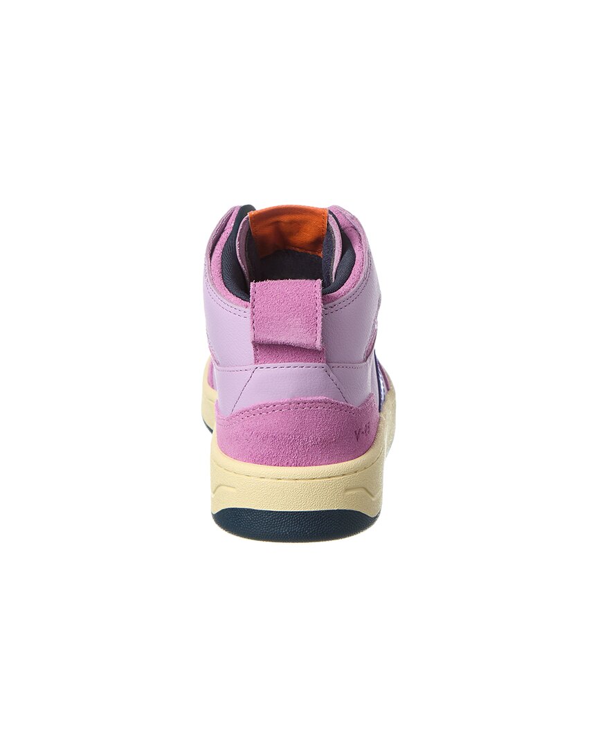 Кроссовки VEJA V-95 OT из кожи, фиолетовый — фото 3