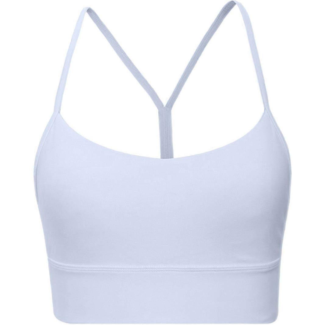 

Женская майка для йоги Lululemon, светлый синий