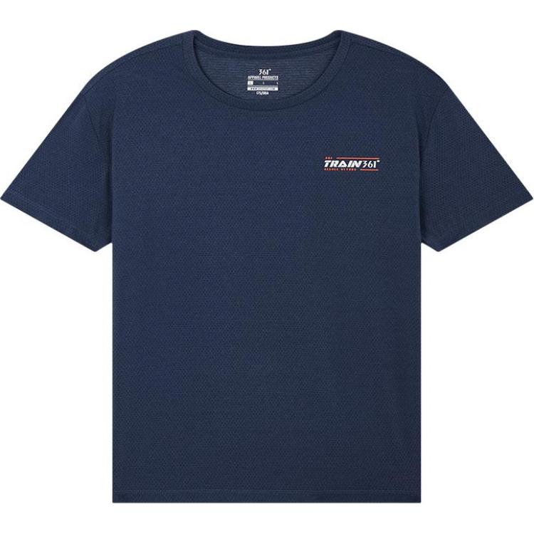 

Футболка мужская с круглым вырезом Moderate 361°, pluto синий