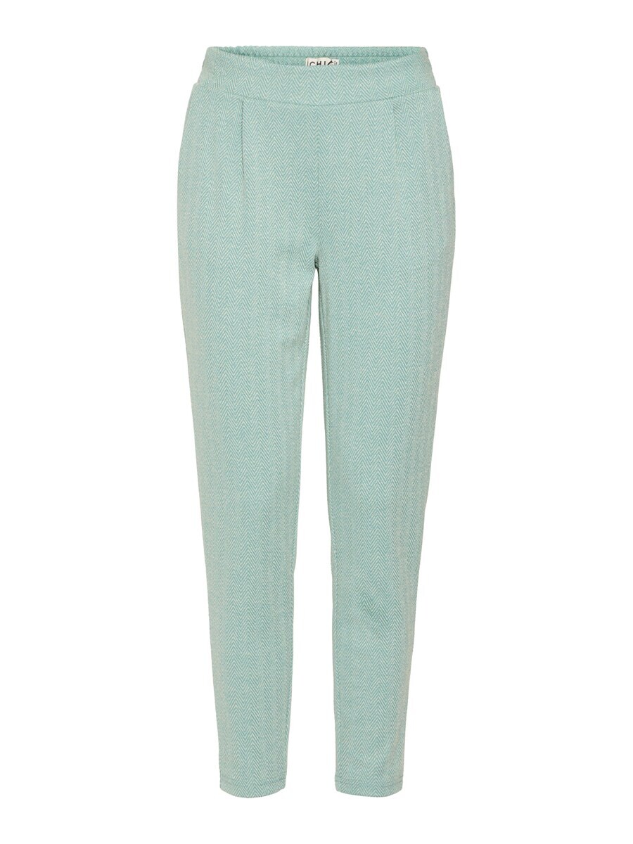 

Брюки со складками спереди ICHI Tapered Pleat-Front Pants Kate, мятный