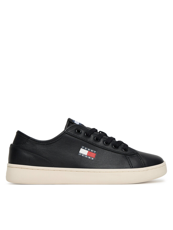 Тканевые кеды Tjw Lightweight Court EN0EN02875 Tommy Jeans, черный