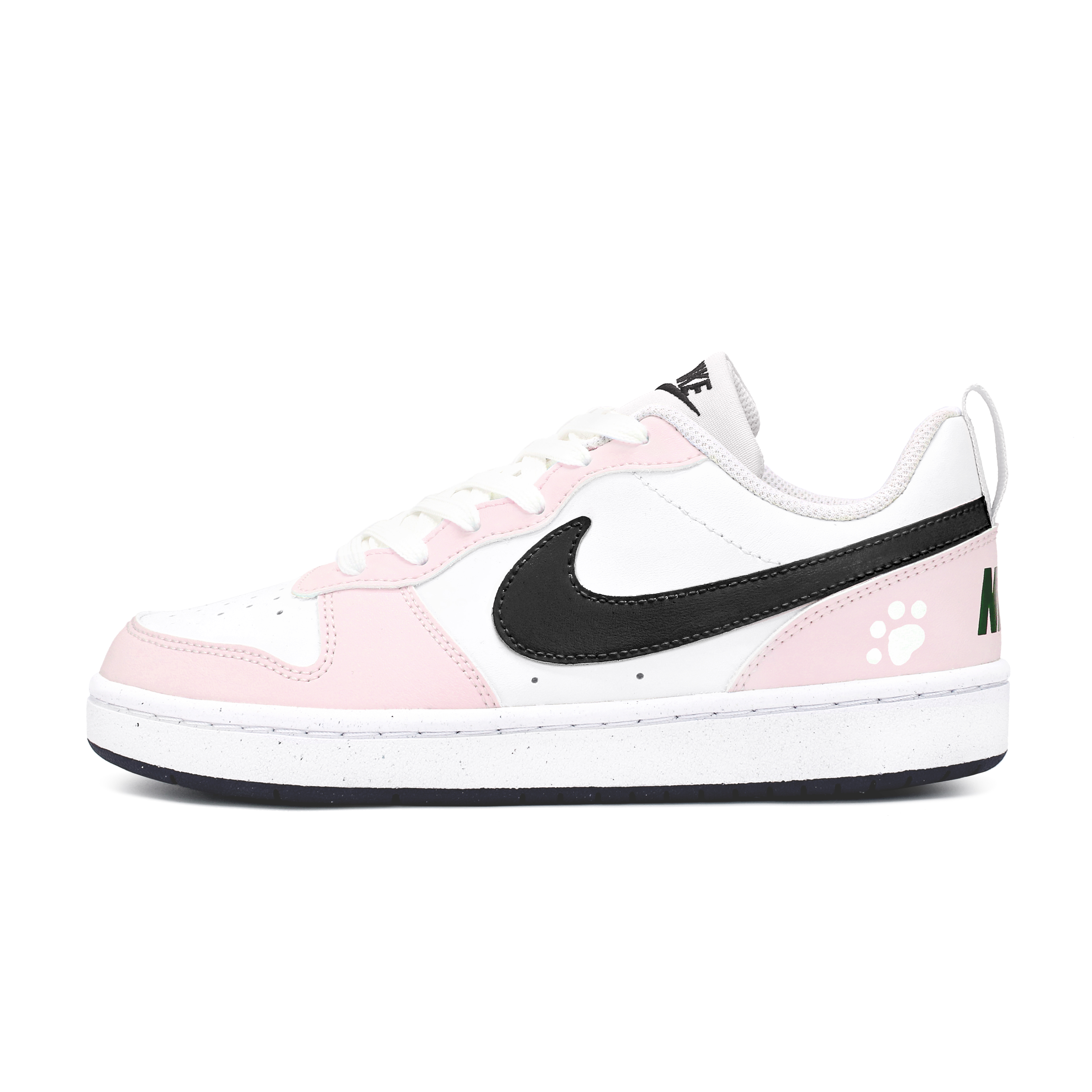

Детские скейтерские кроссовки Court Borough для младших школьников Nike, черный/розовый