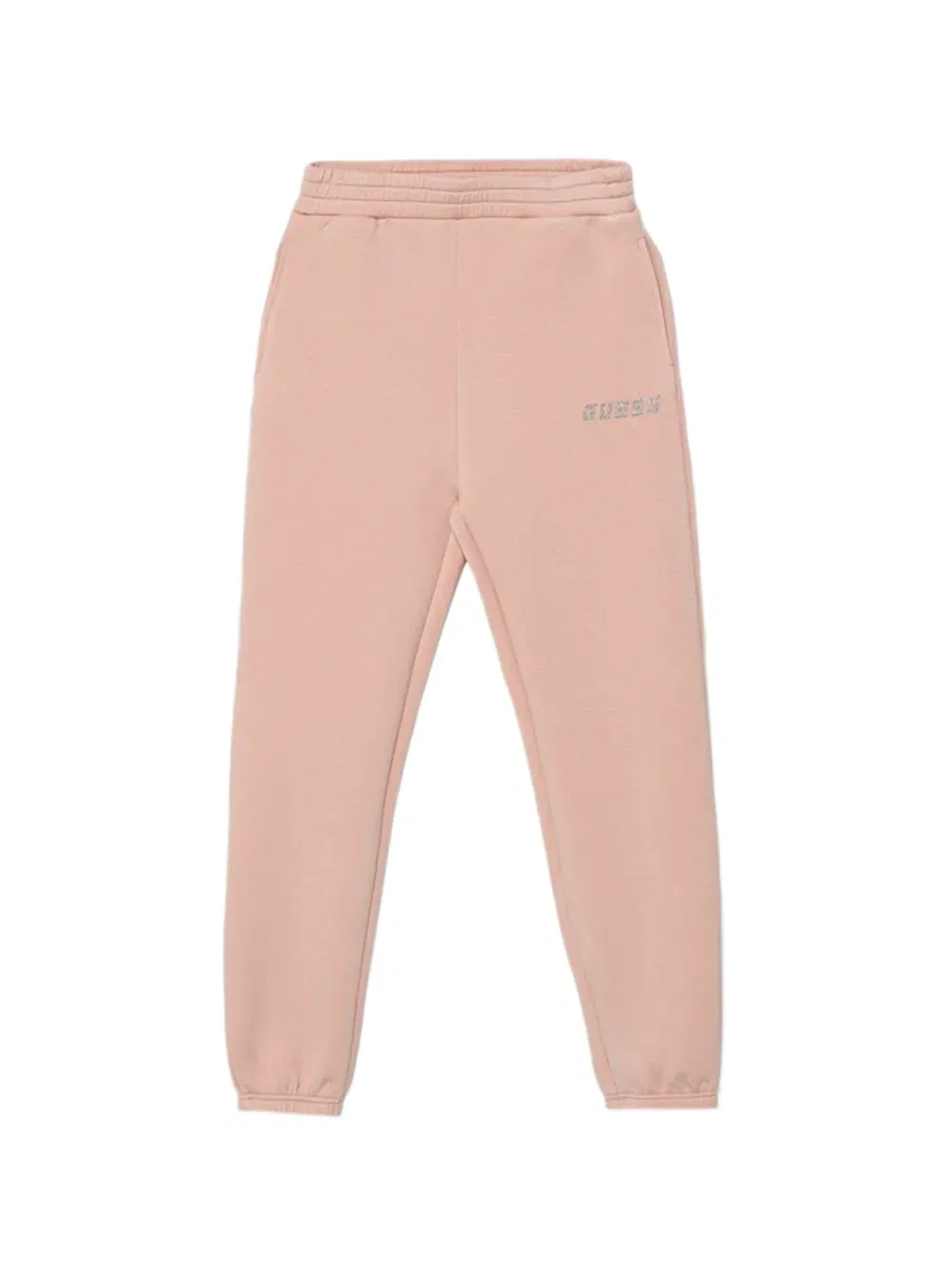 Брюки с эластичным поясом Guess Kids, розовый