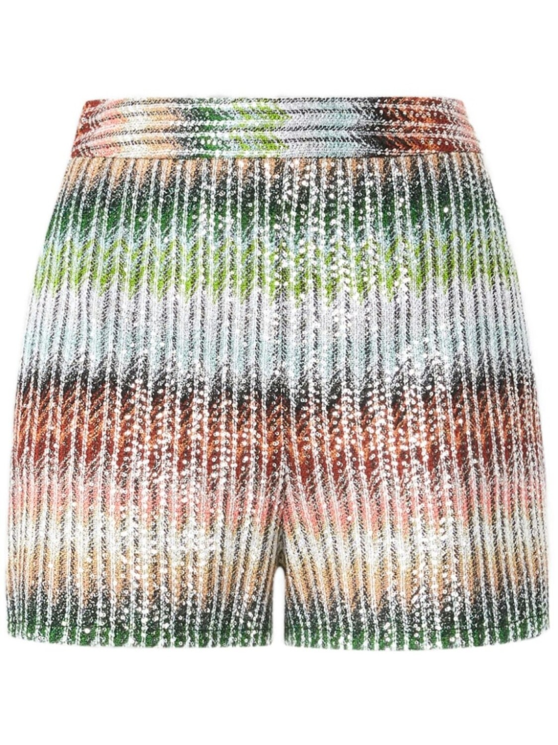 

Missoni шорты в полоску, зеленый