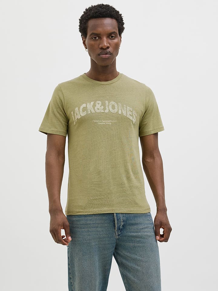 

Футболка Almeria Jack & Jones, зеленый
