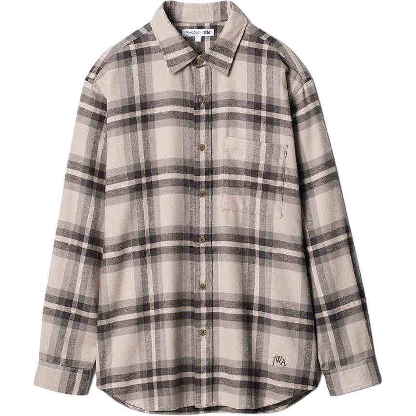 

Рубашка унисекс Jw Anderson X JWANDERSON Co brand Shirts Unisex 02 Light Gray UNIQLO, 02 Light Gray