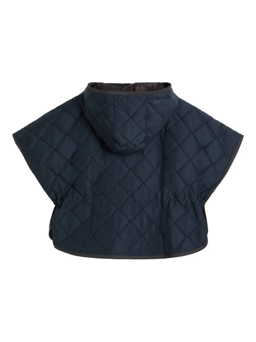 

Стеганая куртка Brunello Cucinelli Kids, синий