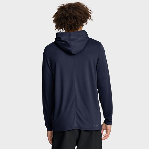 Мужская худи с длинным рукавом dri-fit arizona wildcats 2025 sideline в темно-синем цвете Nike — фото 3