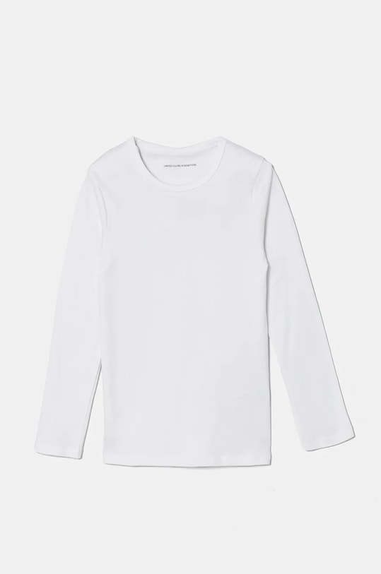 

Детская хлопковая водолазка United Colors Of Benetton, белый