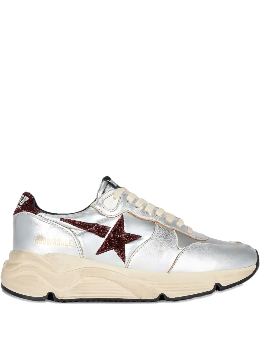 

Кроссовки Running Sole Silver/Bordeaux GOLDEN GOOSE, серый