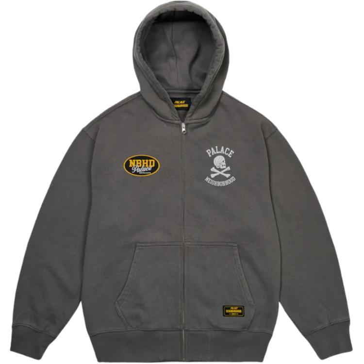 

NEIGHBORHOOD Co бренд FW25 свитшот Unisex PALACE, серый