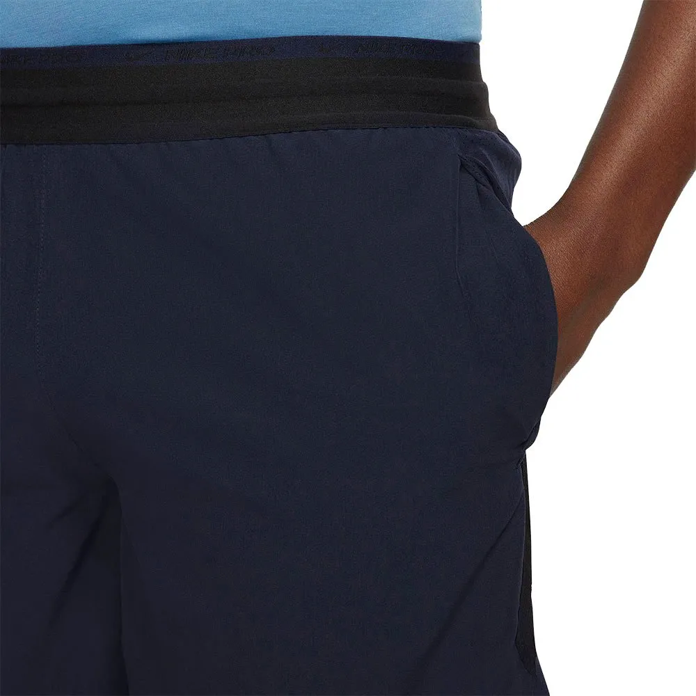 Шорты Nike Pro Dri Fit Flex Rep shorts, синий — фото 4