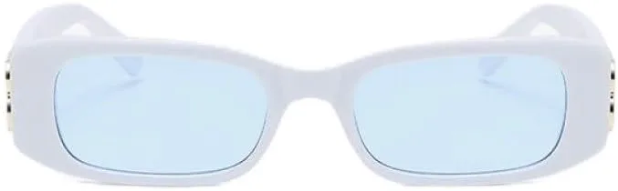 

Модные солнцезащитные очки для женщин, трендовые солнцезащитные очки для мужчин, стильные квадратные очки с защитой от УФ-излучения UV400 MTZJH, One Color