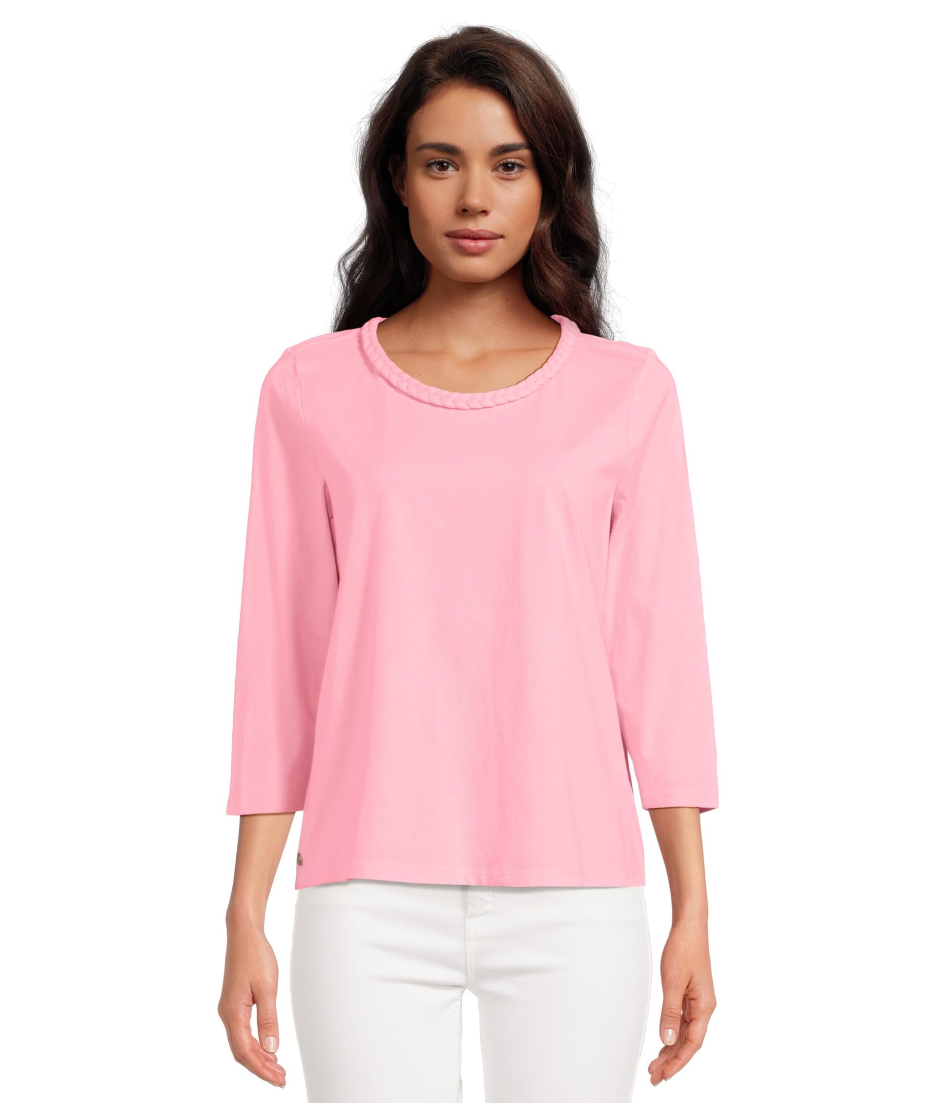 

Топ Lilly Pulitzer Paulson Knit Top, цвет Rousseau Pink