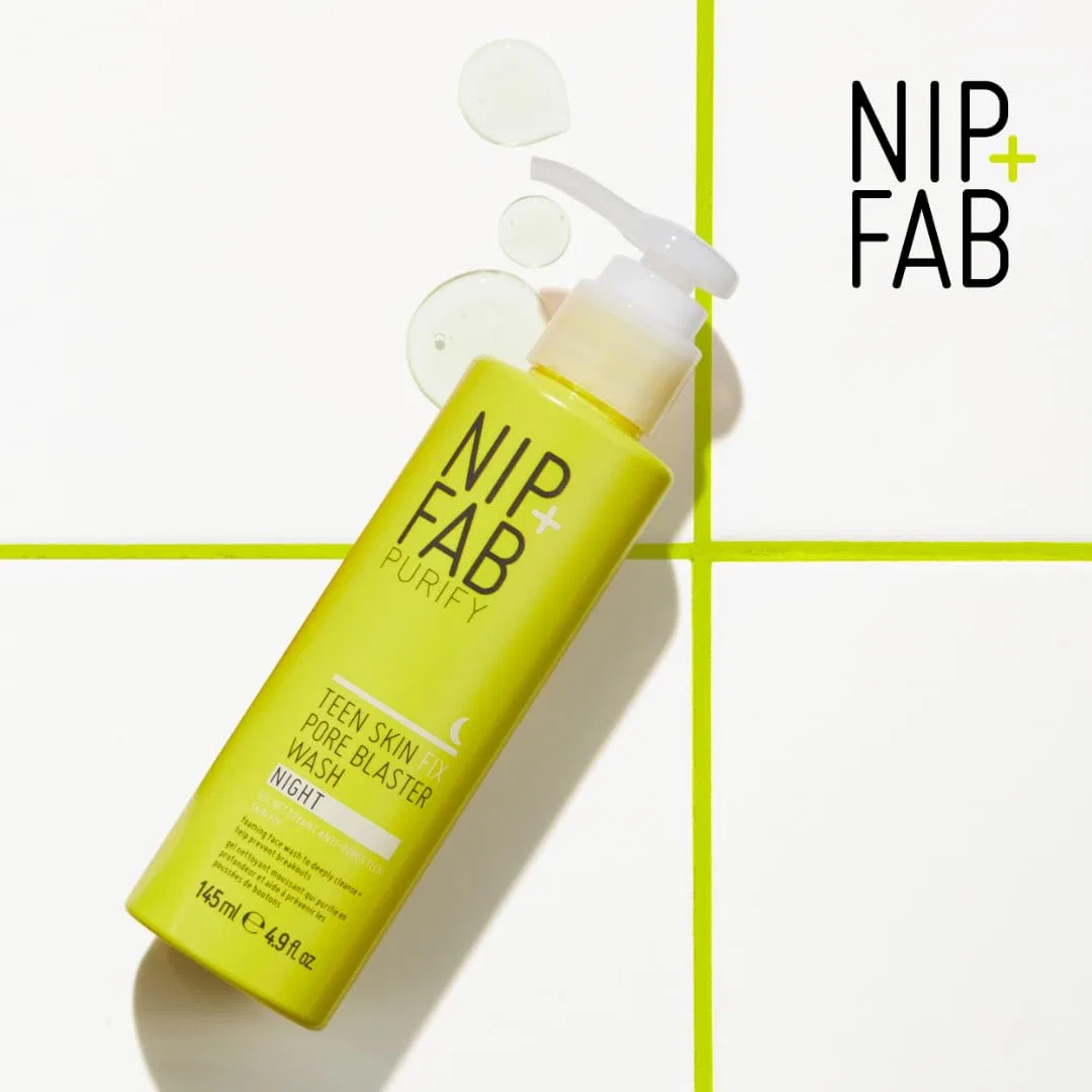 Пенка для умывания Nip+Fab — Teen Skin Fix Pore Blaster Night Wash — фото 3