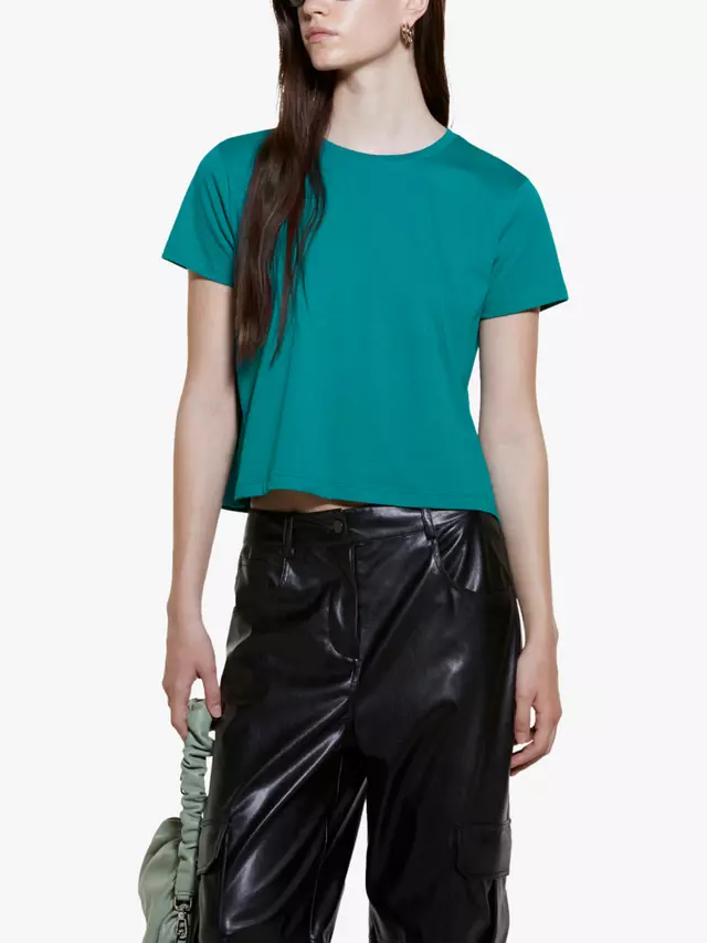 

Футболка SISLEY Slim Fit Cotton, цвет teal