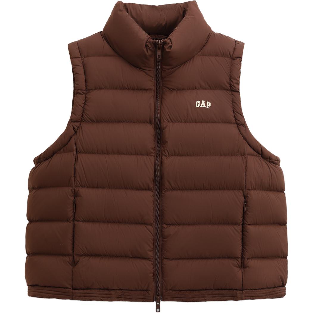 

GAP Женская пуховая жилетка, Brown