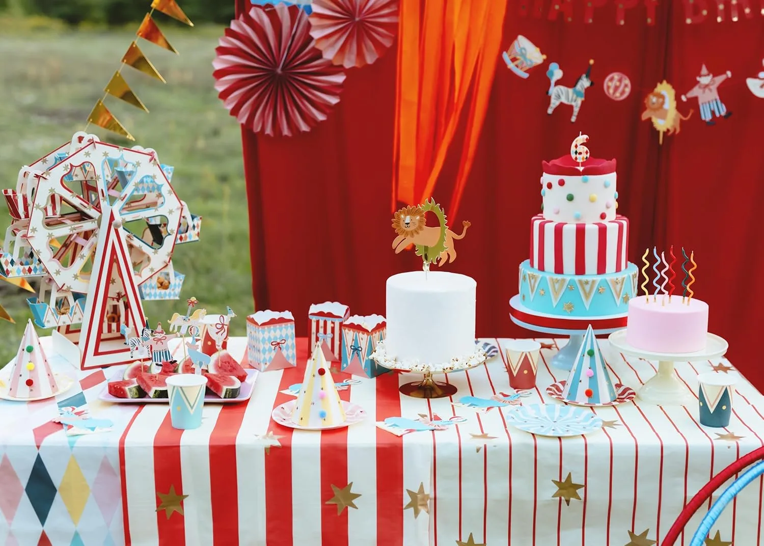 Набор посуды на 42 предмета circus party для 12 человек Libetui — фото 2