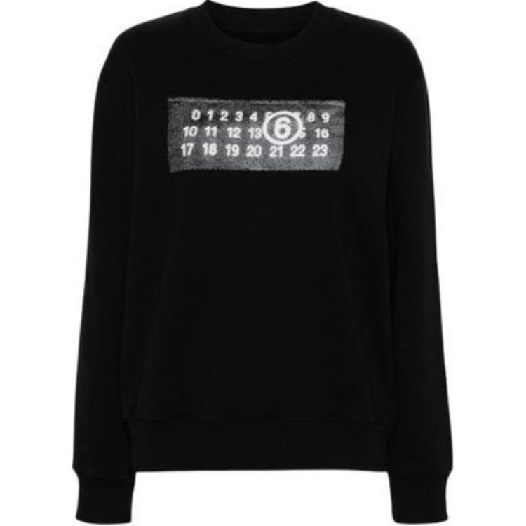 

Трикотаж женский черный Mm6 Maison Margiela
