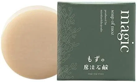 Мыло Mizuhashi Yasuda Pharmaceutical для атопичной и чувствительной кожи, 80 г, с сеткой для вспенивания