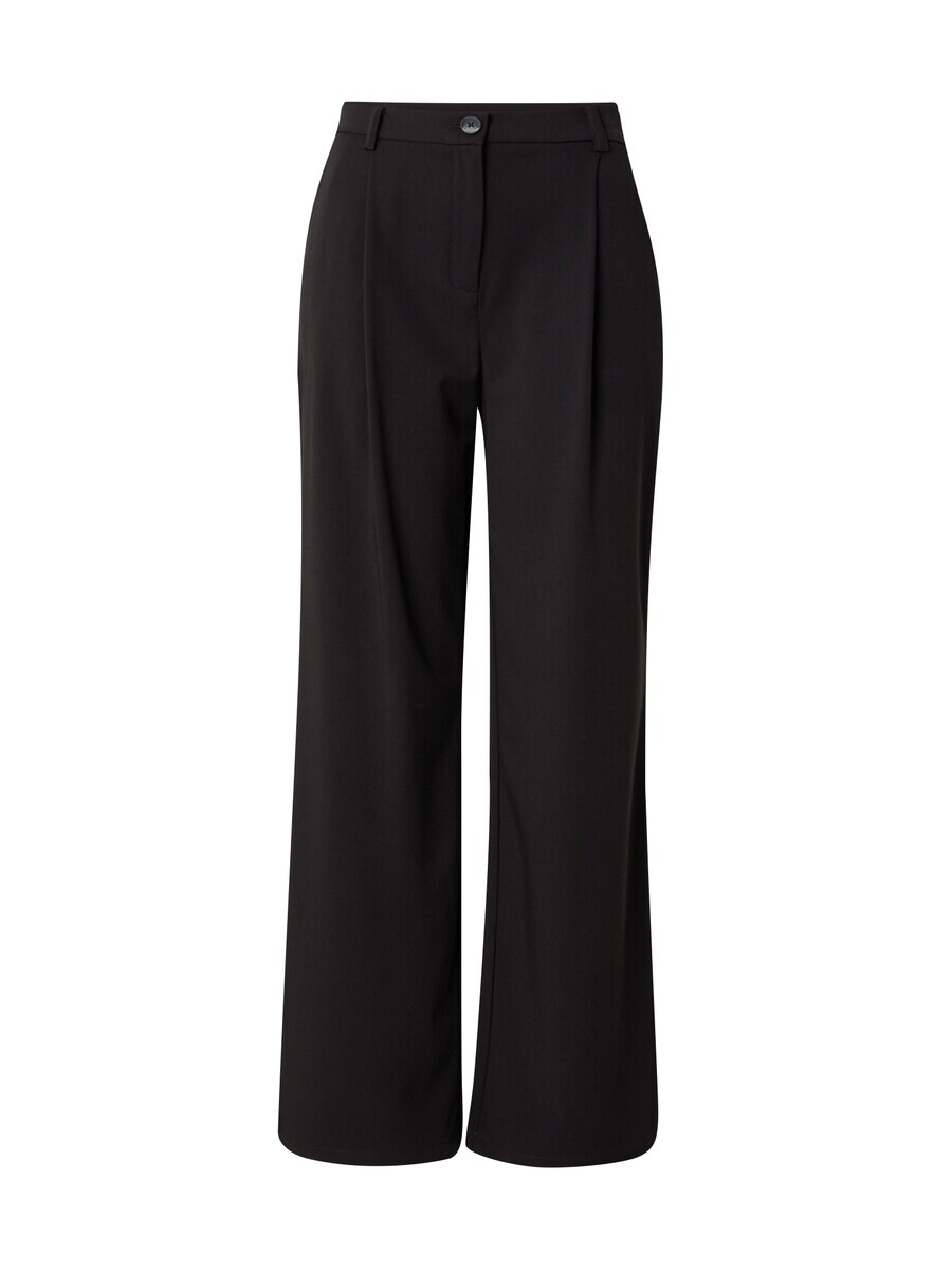 

Брюки со складками спереди Tally Weijl Wide leg Pleat-Front Pants, черный