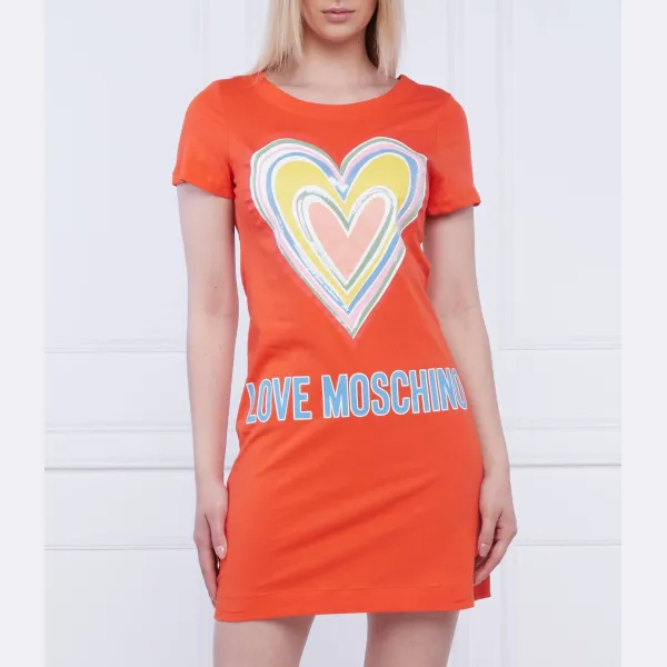 

Платье Love Moschino, оранжевый