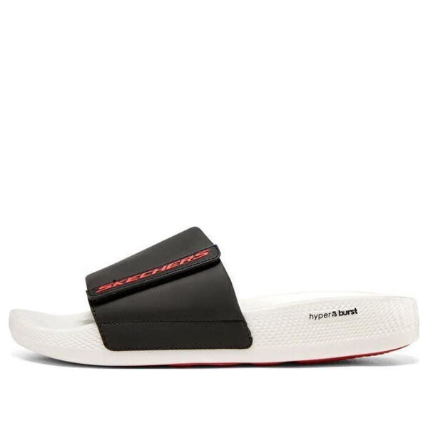 

Кроссовки hyper slide 'black red' Skechers, черный