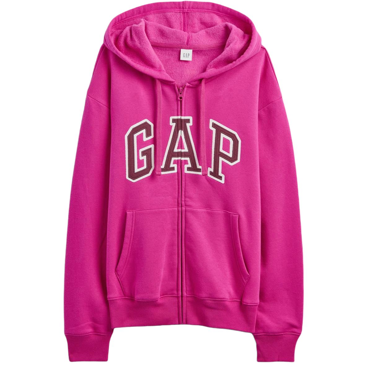 

Женская толстовка с капюшоном, средней толщины GAP, фуксия