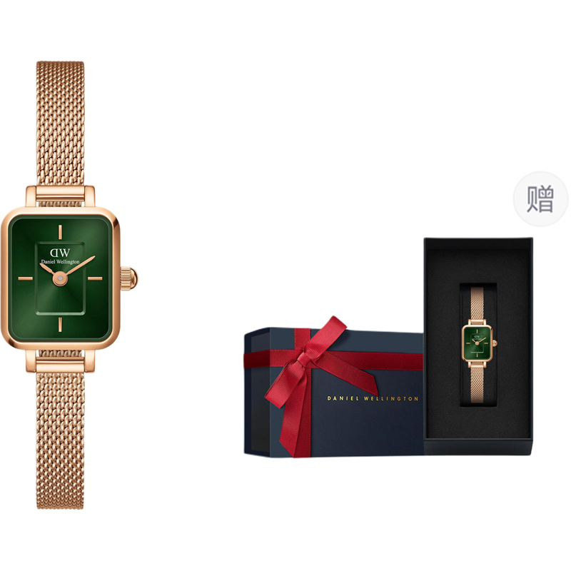 

DW/DanielWellington Часы Daniel Wellington Quadro Mini 19mm, Brand-New Limited Premium Blue Box