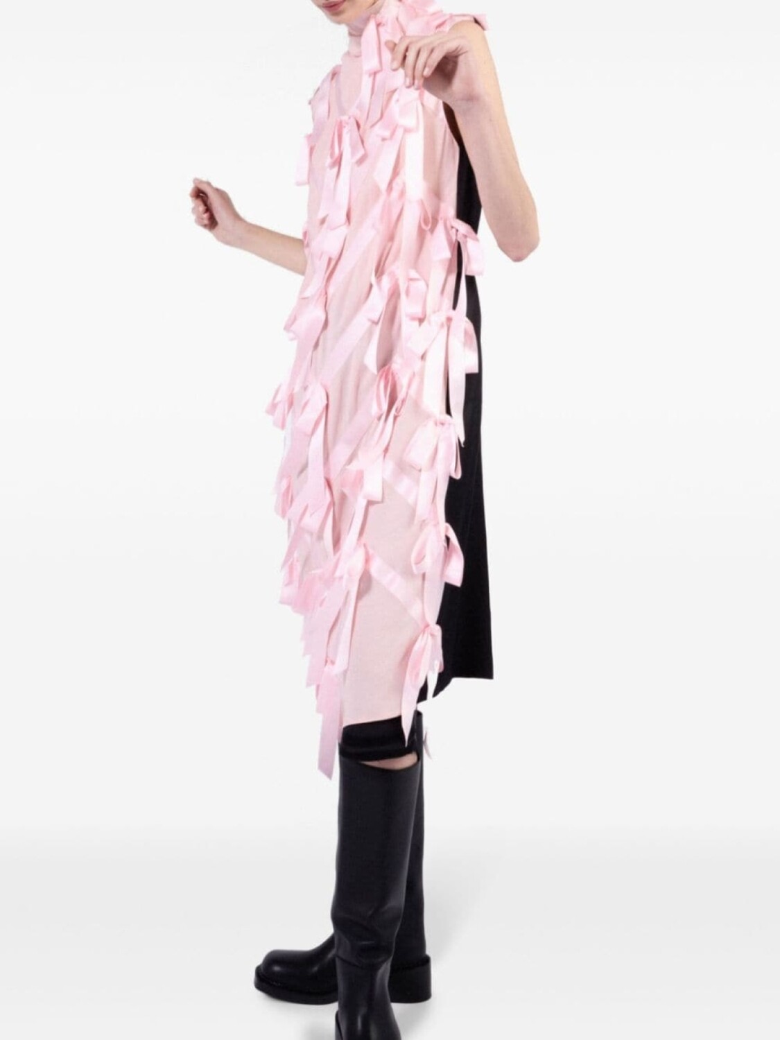 Платье Prada Sablé, розовый
