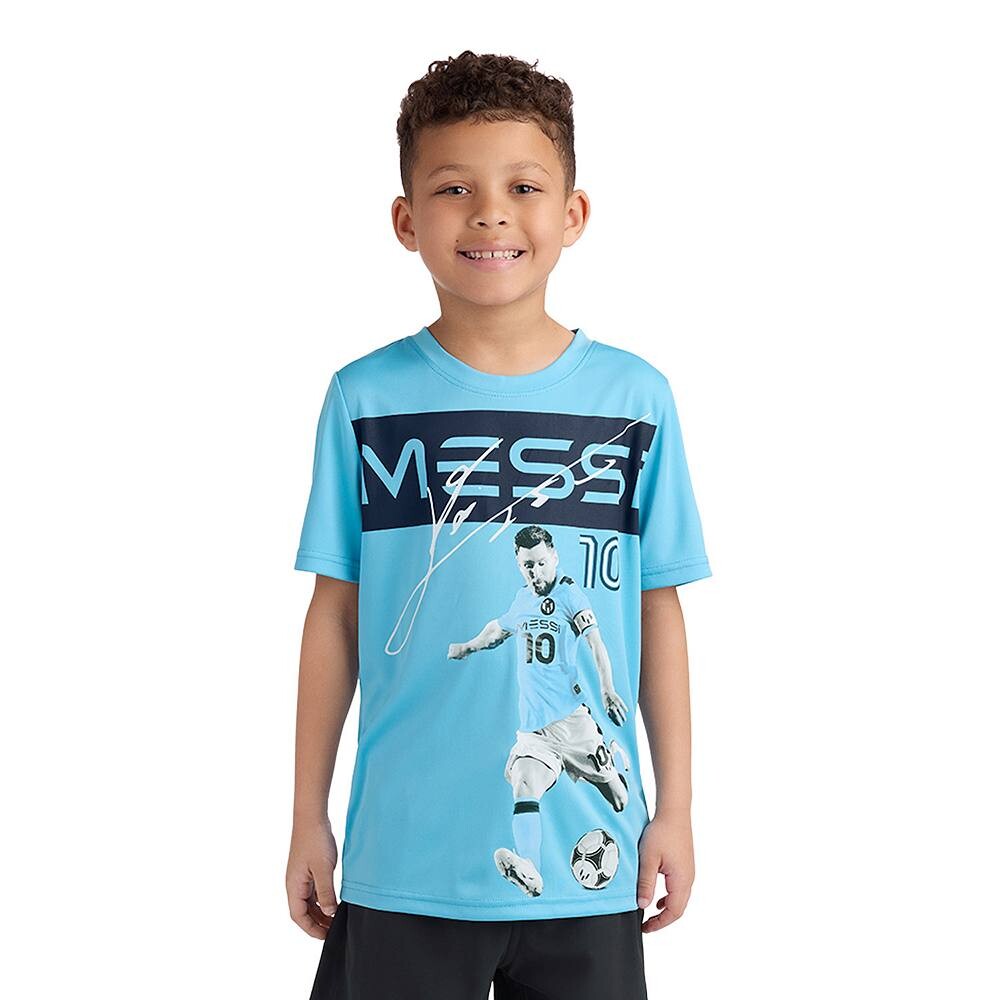 

Футболка Messi Signature с короткими рукавами для мальчиков 8–20 лет, синий