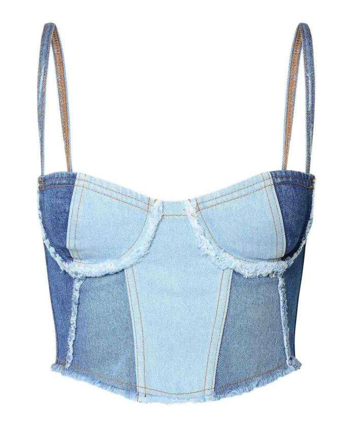 

Топ от Кьяры Ферраньи Chiara Ferragni Collection, синий