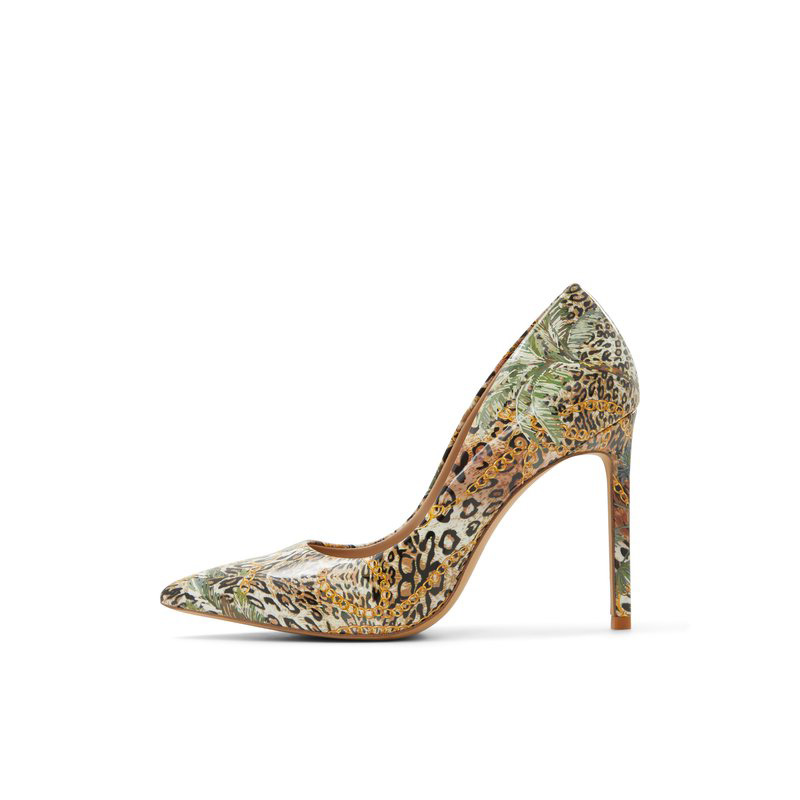 ALDO Серебряные туфли на шпильке для женщин, цвет Silver — фото 2