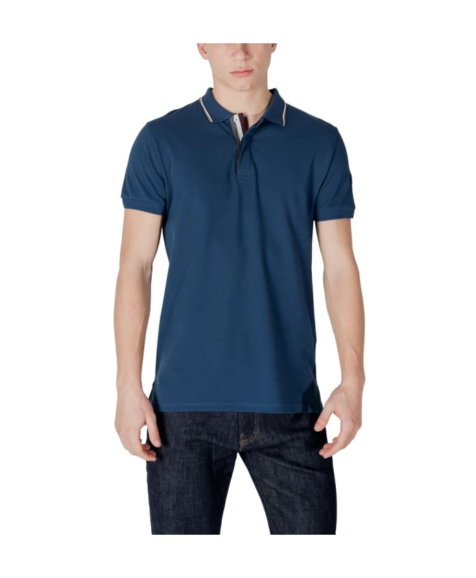 

Поло из синего хлопка, коллекция весна/лето Colmar, синий