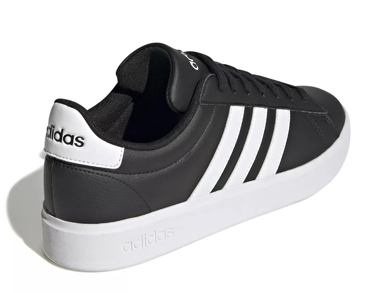 Кроссовки Adidas Grand Court 2.0 — мужские, черные/белые — фото 2