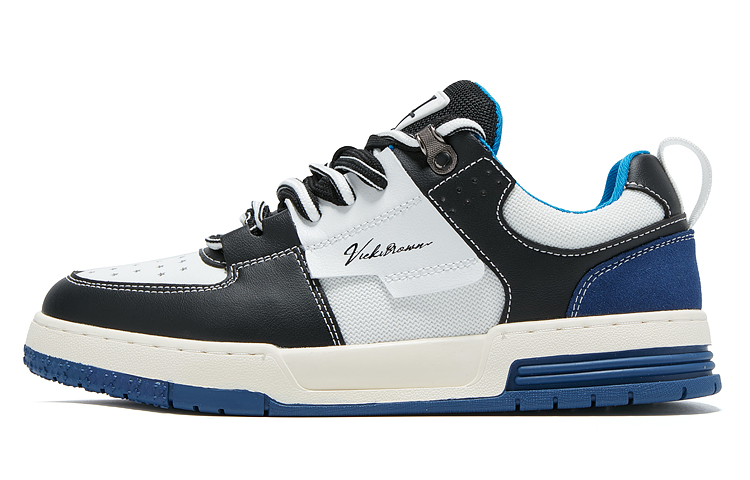 

VICKI BROWN Стильные джинсовые скейтерские кроссовки унисекс бело-голубые, цвет White Blue