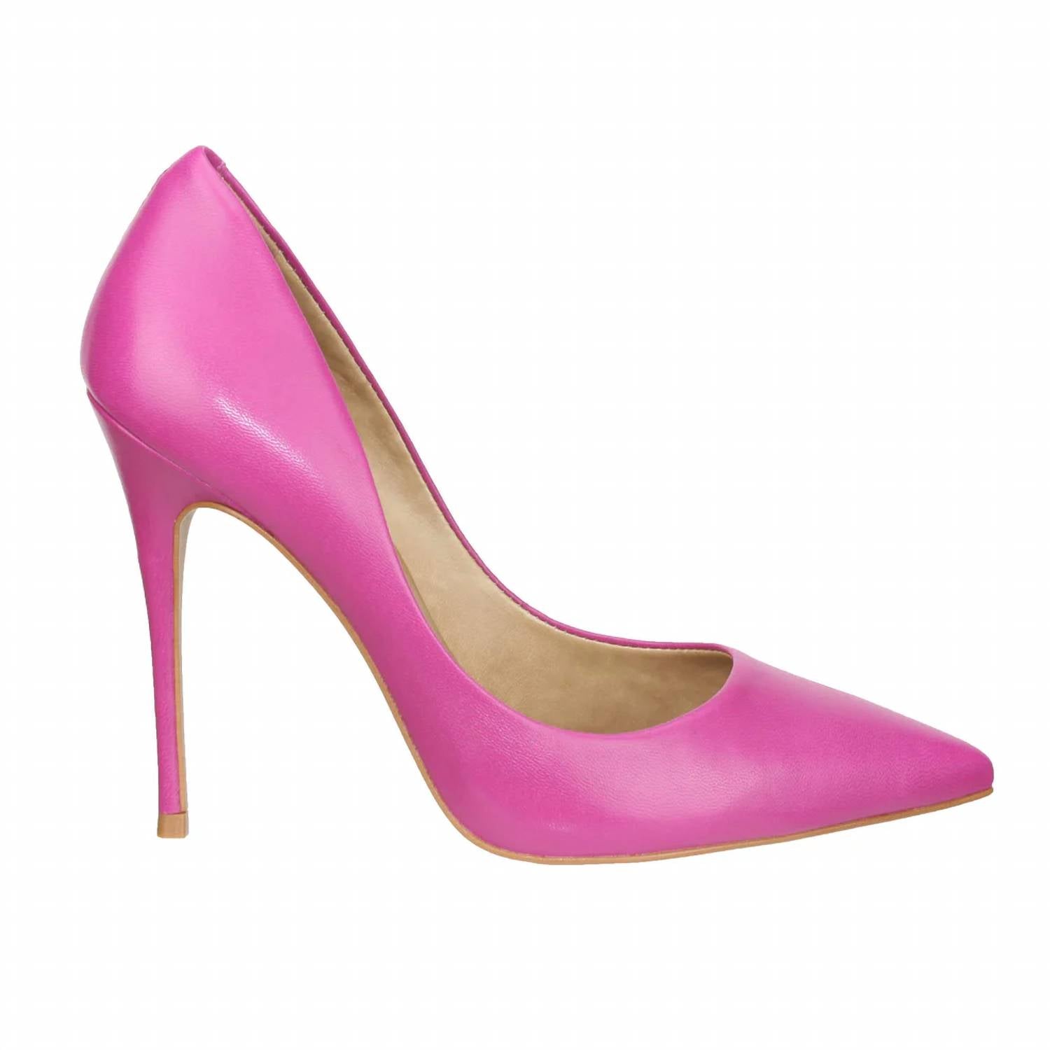 Женские туфли-лодочки Loretta из кожи маджента Carrano, Magenta — фото 3