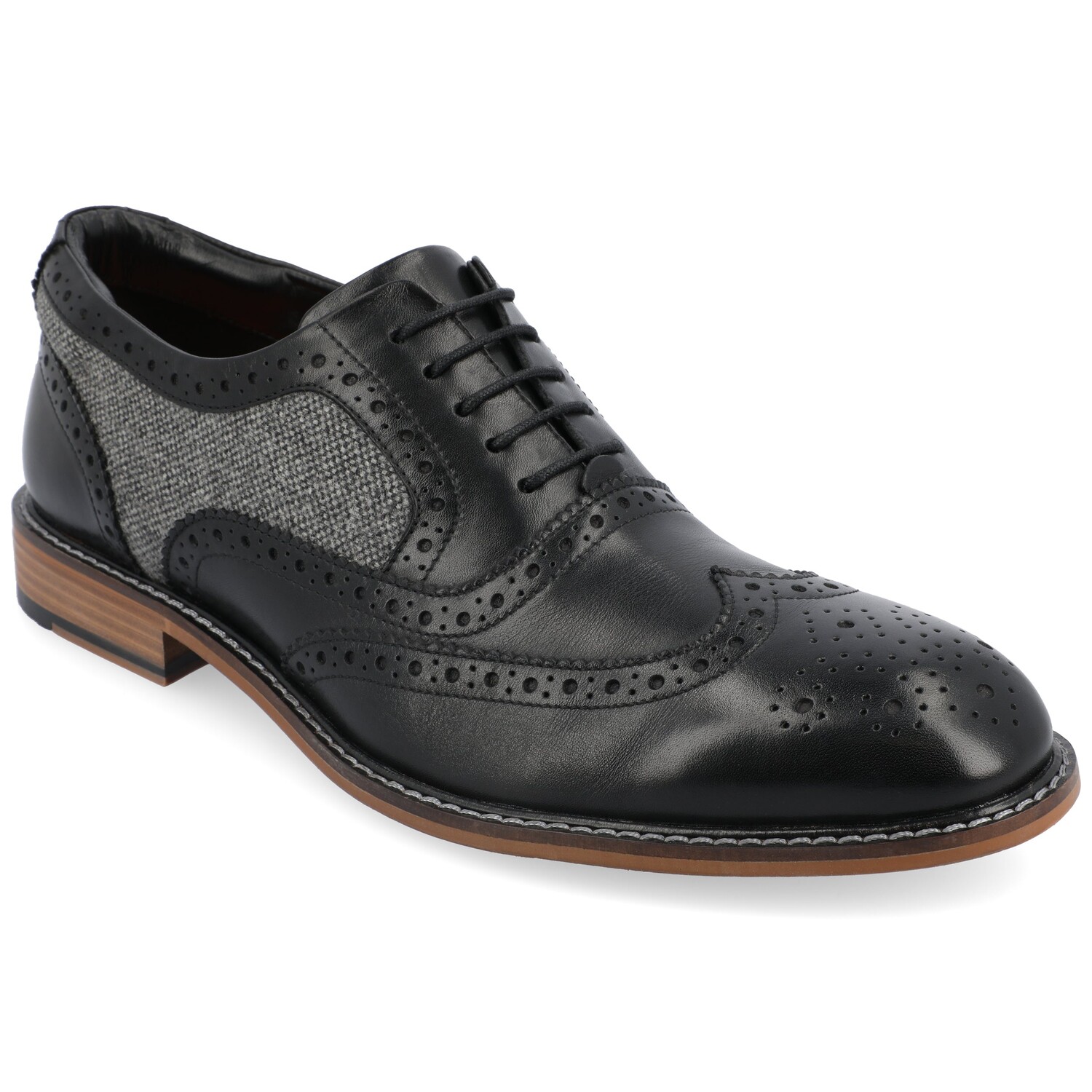 

Thomas & Vine Alister Wingtip Oxford, черный