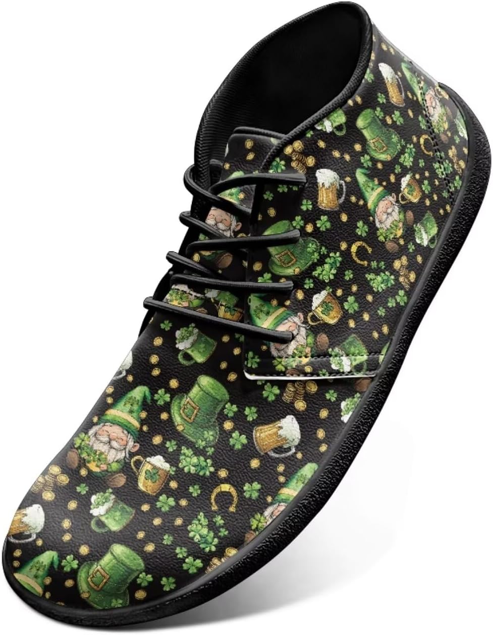 

Кроссовки Hike Barefoot Green Leaves, спортивные мужские минималистичные кроссовки, слипоны, женские ботинки с широкой передней частью Chririnla, зеленый