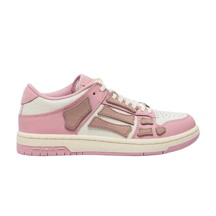 Кроссовки Amiri Wmns Skel Top Low Baby Pink2024, розовый