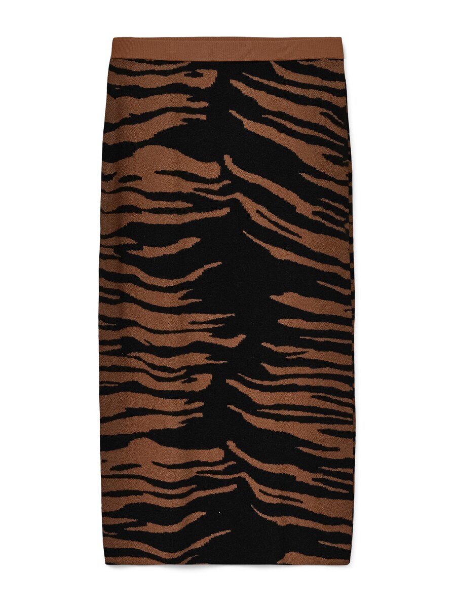 

Миди юбка VERO MODA VMNANCY, Brown/Black