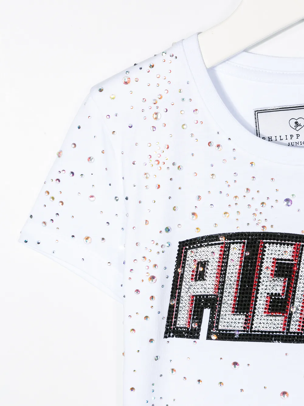 Футболка Plein Star Philipp Plein Junior, белый — фото 3