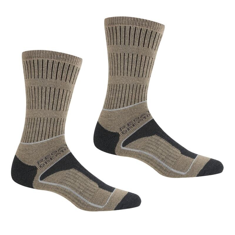 

Походные носки Regatta, цвет ash khaki green/silver grey
