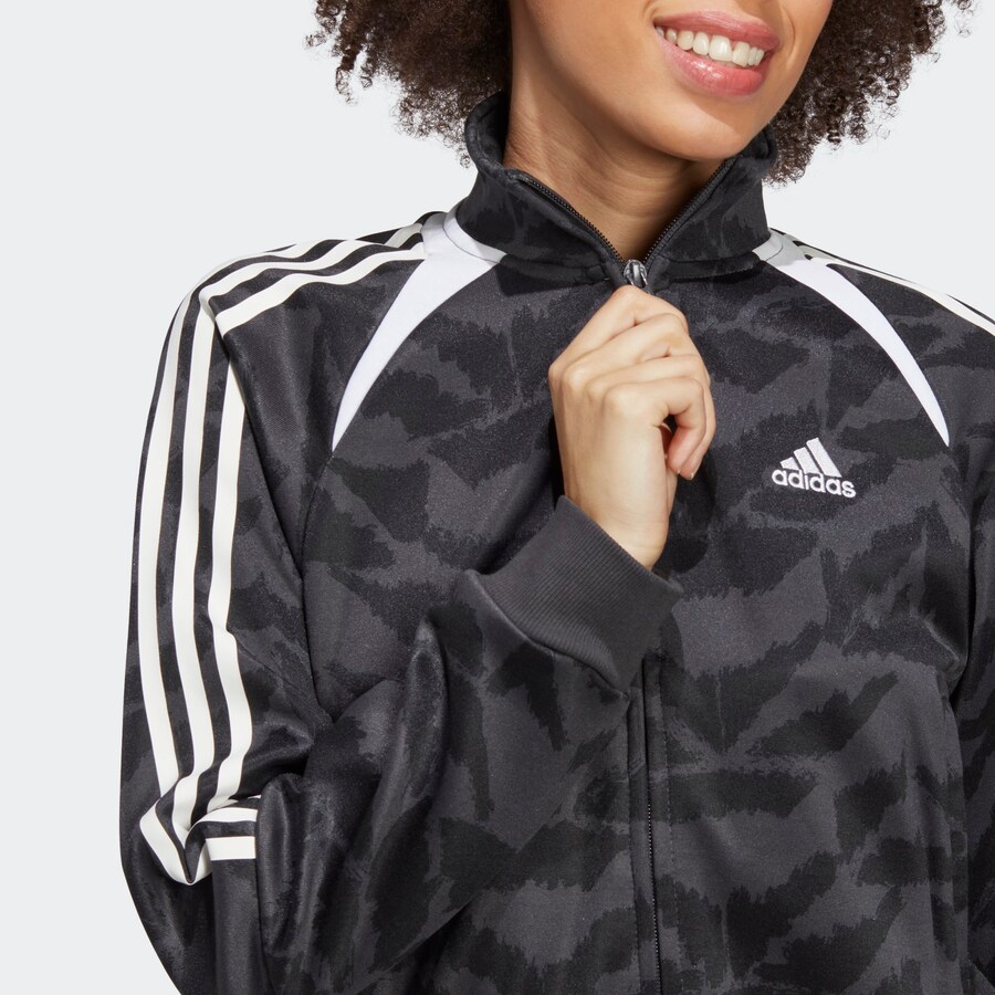 Спортивная толстовка с капюшоном на молнии ADIDAS SPORTSWEAR Tiro Suit Up Lifestyle, Black — фото 3